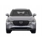 CX5KPL22CHR mazda cx - 5 2022 рестайлинг бампер передняя в сборе сша белосток хромированная
