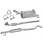 GC17.543 opel corsa c 1.2 1.4 два глушители трубки уплотнитель obejmy