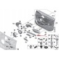 51417379947 мини купер f55 фронт left door armrest 7379947