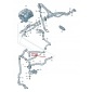 4M0819374CG new audi rsq8 engine coolant hose