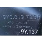 9Y0819723B Воздуховод Porsche Cayenne III (2017—2023) 2021