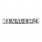 7700805887 значек надпись крышки багажника задняя renault 21 - оригинал !