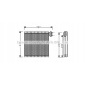 MZV216 ava quality cooling испаритель , установка кондиционера