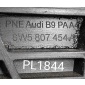 8W5807454A Кронштейн крепления бампера заднего Audi A4 B9 рестайлинг (2019—2023) 2020