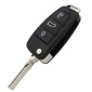 8P0837220D корпус пульт ключ для audi a3 8p a4 b7 a6 c6 a8