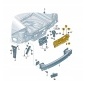 4K0807329A жесть крепежный бампер задняя audi a6 c8