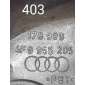 4F9955205 Щеткодержатель задний Audi A6 С6 (2004—2008) 2008