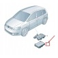 3C8959760F volkswagen sharan 7n seat backrest adjustment control unit