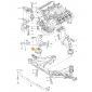 4D0199381AA оригинальный подушка двигателя правый audi a8 d2 v8 abz aem agh ahc akg