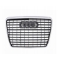 4F0853651AN1QP решетка радиатора audi a6 c6 рестайлинг s - line 2008 - 2011 чёрный блеск