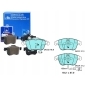 ATE13.04707242.2 ate колодки ham . volkswagen передняя sharan / tiguan 1 , 4 - 2 , 0 07 -