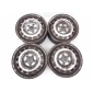 4× колесо штампованное volkswagen oe 7d0601027a 6.0