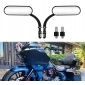 CB11016 зеркала тупик motocykla uniwersalnego m8 m10 для harley softail street glide
