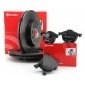 09.9464.11 тормозные колодки brembo передние для форд focus mk2 278мм