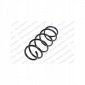 4095065 1x пружина ходовой части lesjofors volkswagen поло 9n