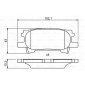 0986494224 колодки тормозные задние bosch lexus rx 350