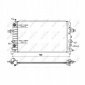 53144 радиатор nrf opel zafira ba05 astra l67l48