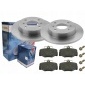 0986460993 диски + тормозные колодки bosch задние nissan almera ii primera