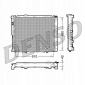 DRM17033 радиатор denso mercedes - benz е w124s124