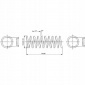 SP0141 1x пружина подвески монро для mazda mx - 5 на