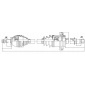 NPWME028 полуось правая мерседес а b class w169 , w245 manual