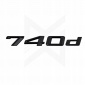 51147263598 bmw mperformance эмблема значок 740d f01 e65 g11