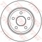 DF4914S диски тормозные задние trw джип commander 5.7 v8