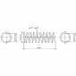 SP0491 1x пружина ходовой части монро ford: mondeo bnp