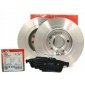 DF4266GDB1621 trw диски + колодки задние для saab 9 - 3 278мм
