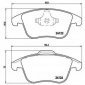 P44020 brembo колодки колодок . land rover evoque 11