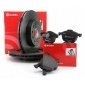 08 тормозные колодки brembo сзади - мерседес b w246 295