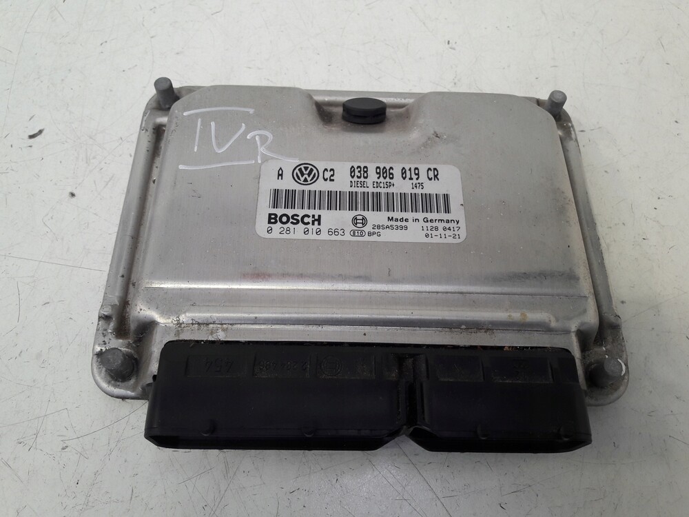 038906019CR блок управления двигателя volkswagen гольф 4 4 купить бу по ...