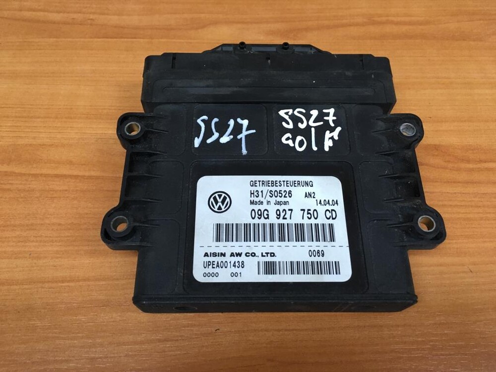 Где находится блок управления гольф 5 09G927750CD Блок управления АКПП VOLKSWAGEN Golf 5 купить бу в Санкт-Петербурге 