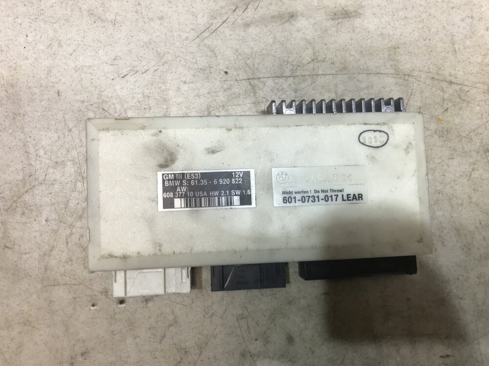 Блок комфорта бмв х5 е53 где находится 61359117102 6920822 Блок комфорта bmw X5 E53 61356960250 61356946948 61356935891