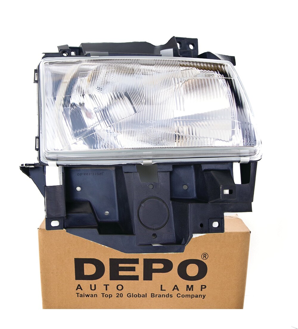Фары vw t4. Depo 4411129rlde фара t4 97- r. Фары на т4 Фольксваген. Фара Фольксваген Транспортер т4.