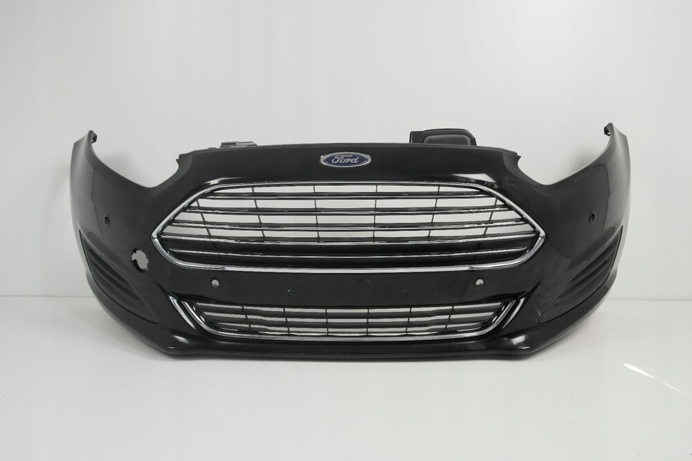 Fiesta mk7 рест. Передний бампер на 12. Бампер передний в сборе Форд Фиеста 2012 купить.