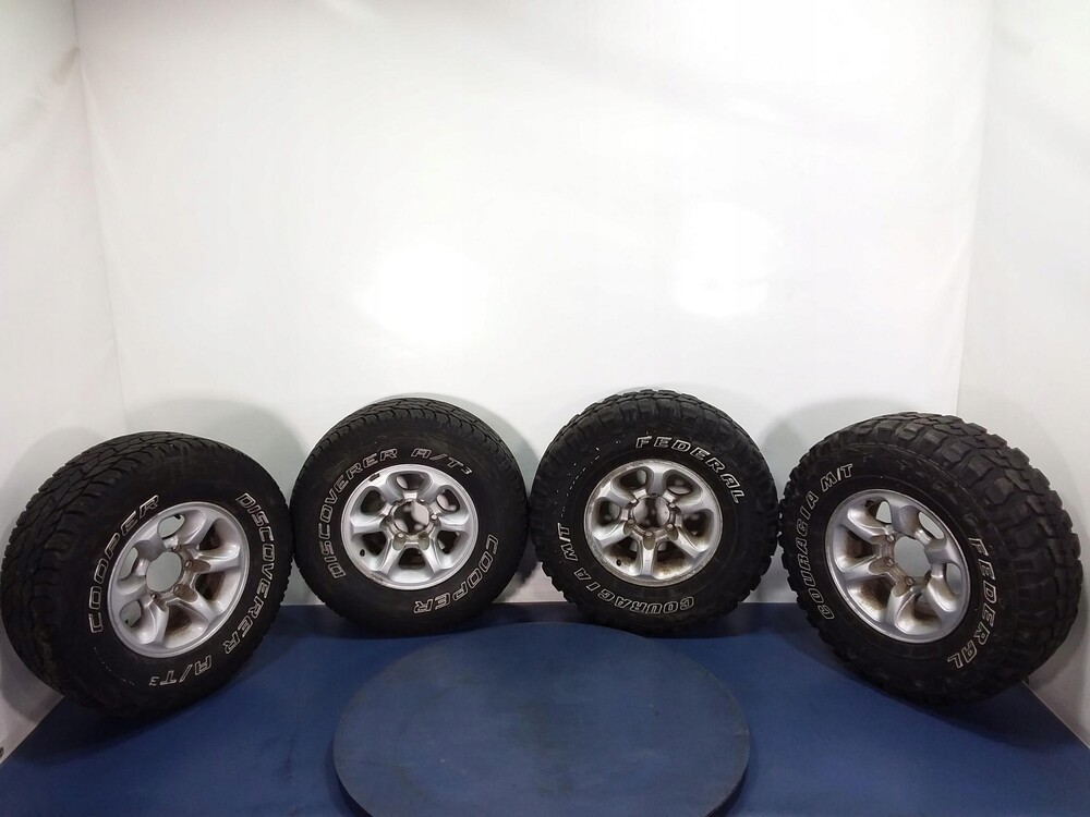pajero алюминиевые колёсные диски с oponami 15x7j et10 6x139.7