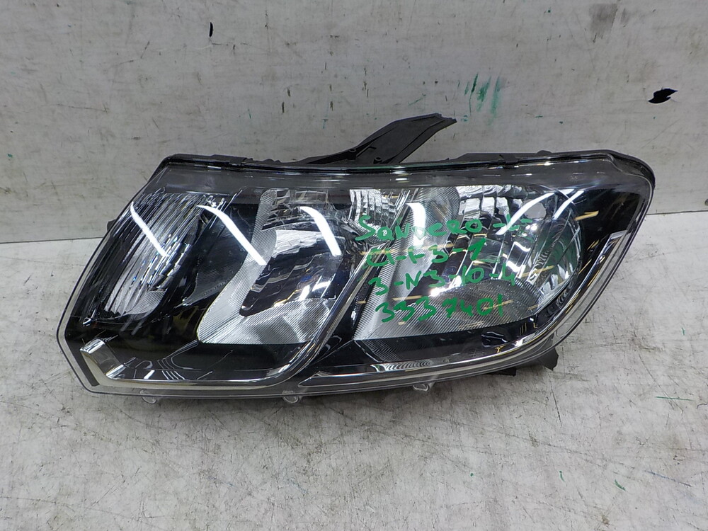 Фара левая сандеро степвей 2. Фара левая renault sandero stepway. St55111r8r. 260607796. Фара sandero 2.