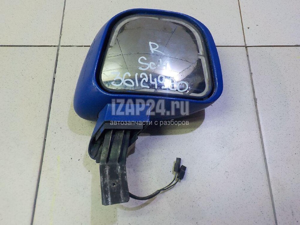 Как снять зеркало скания