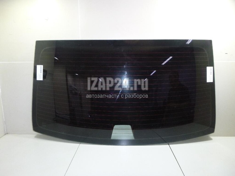 Стекло Logan заднее с обогревом зеленое AGC (седан)