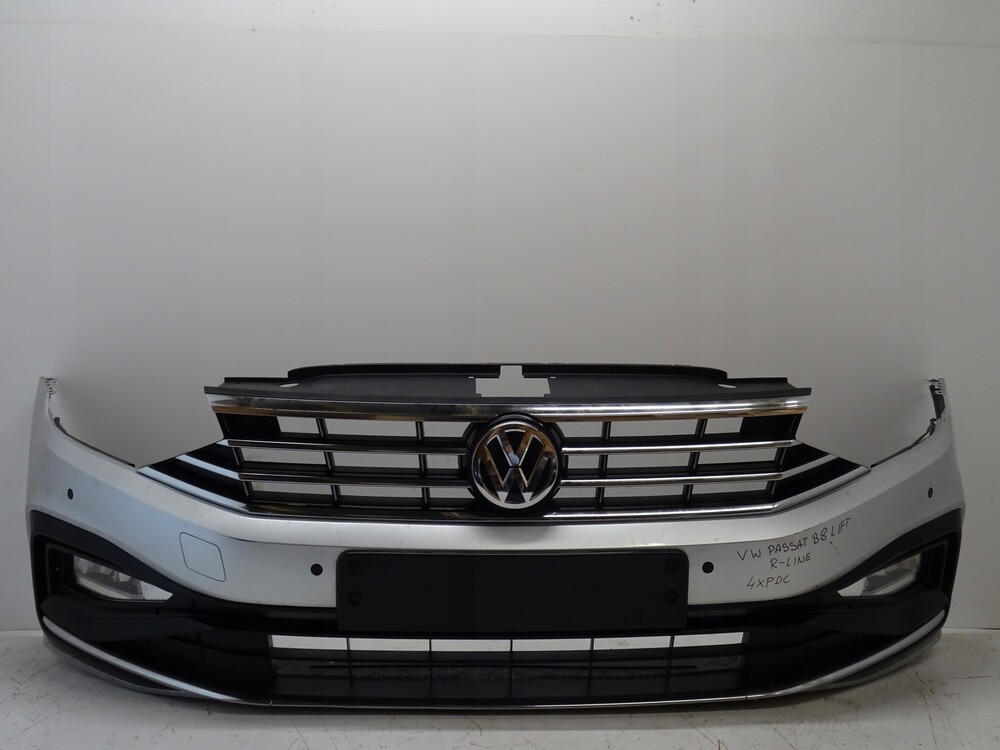 Рестайлинг бампер фольксваген. Бампер передний Passat b8. Бампер Passat b7. Бампер VW Passat b8. Бампер передний Passat b8 r line