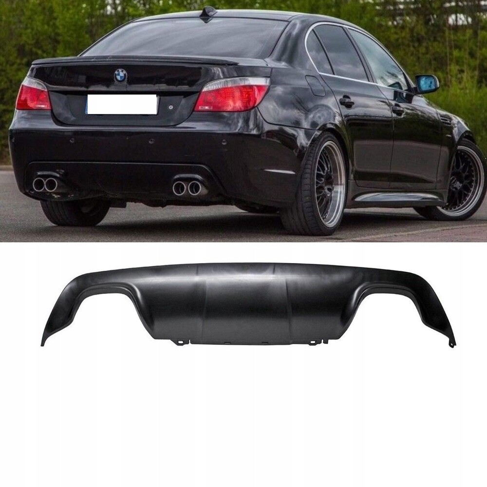 Как снять задний бампер е60 D1224259 Inny диффузор бампера bwm e60 03 10 дуэт m pakiet duple бу купить по це