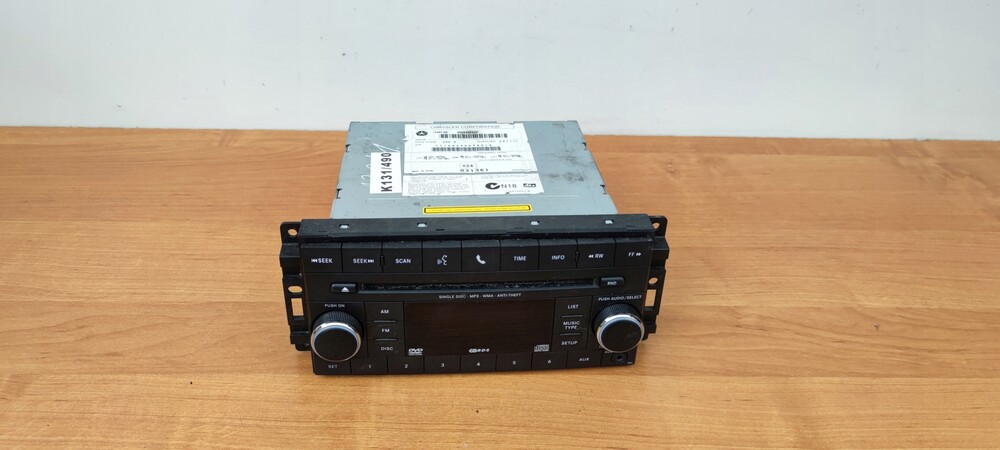 05064954AF радио компакт - диск mp3 dvd chrysler voyager додж
