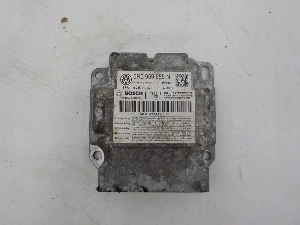 6R0959655N Блок управления подушками безопасности Volkswagen Polo (Sed RUS) 2011