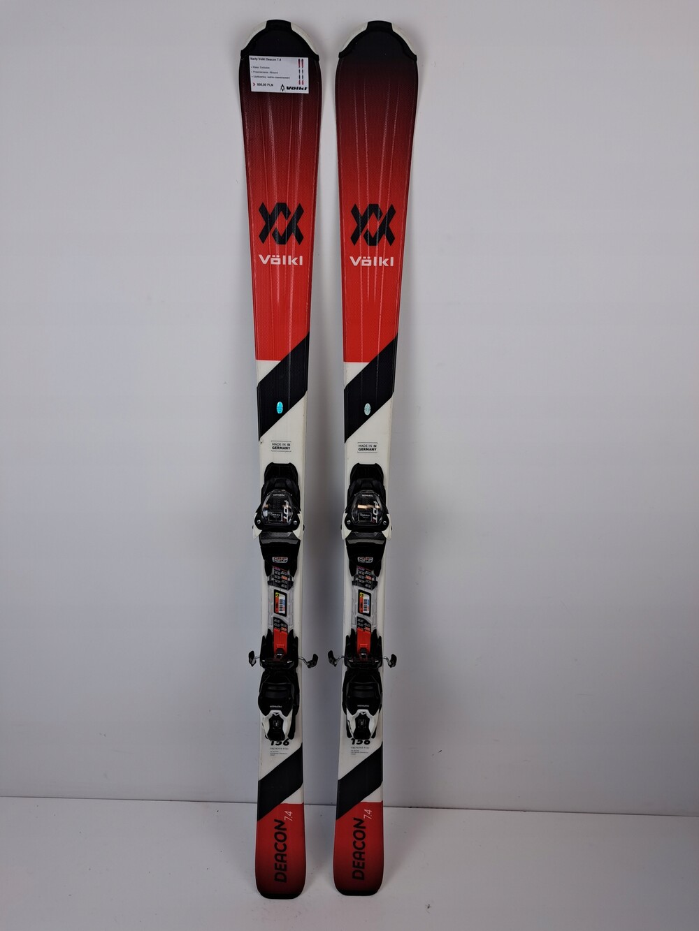 Völkl フォルクル DEACON 7.4 156cm 初中級者向け スキー板 Völkl フォルクル DEACON 7.4 156cm 初中級者向け スキー板 Volkl