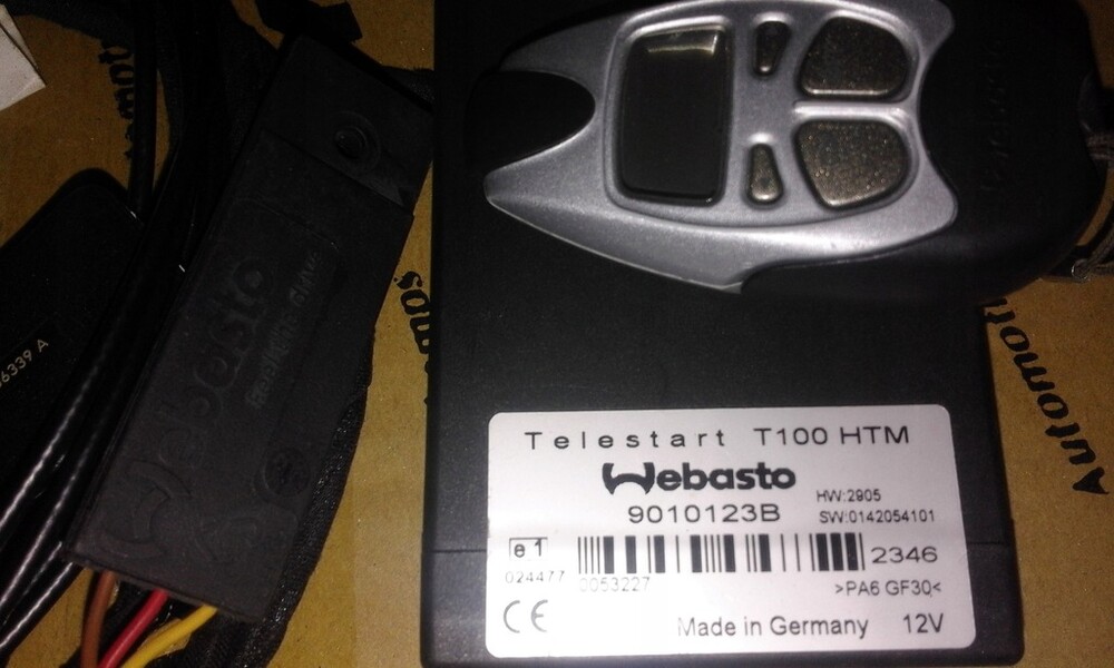 Webasto t100. Webasto t100