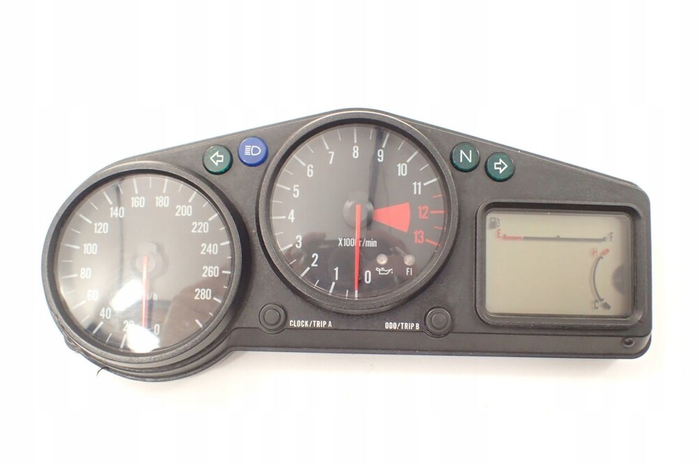 ୨୧ 162550 Kawasaki zx - 12r ninja 00 - 06 спидометр часы 46443
