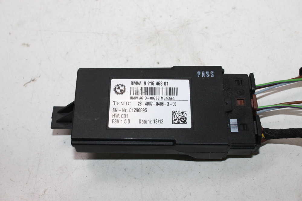 Блок автохолда бмв ф 01 где находится 9216468 BMW bmw f21 f22 модуль блок управления кресла бу купить по цене от 947 р