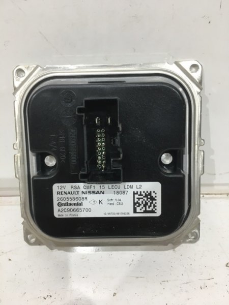 Как снять блок управления светом рено каптур 260558608R Блок фары LED Renault Kaptur 1 2016- купить бу Z5468257 - iZAP24