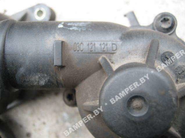 04l121071e, 04L121111 Корпус термостата Volkswagen Arteon 2018 купить бу по цене